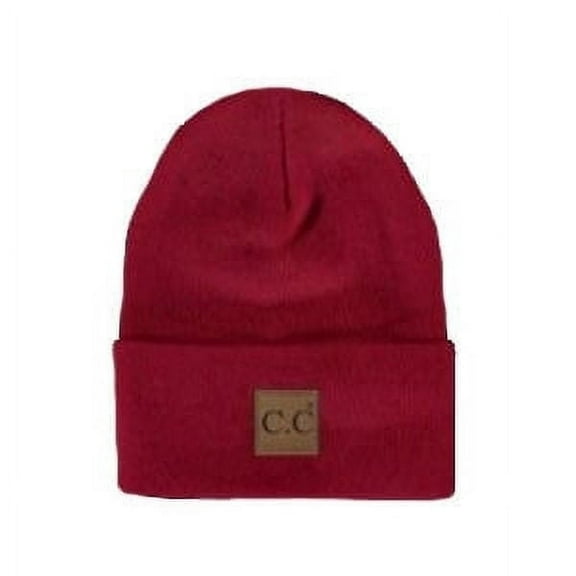 CC Red Everyday Beanie Unisex Adult, Kid and Baby Sizes