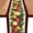 Red Gold Flower, variant on Christmas Gnome Table Runner Buffalo Plaid Check Xmas Table Decor Swedish Winter Holiday Kitchen Dining Home Decorations