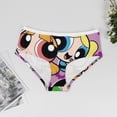 thumbnail image 3 of The Powerpuff Girls Womens Underwear Soft Breathable Brief Lace Panty Stretch Hipster Underpants Ladies Panties L, 3 of 7