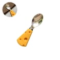 thumbnail image 1 of Naiovety Vajilla de dibujos animados, Cuchara / Tenedor / Pala con forma de queso de dibujos animados lindo portátil Vajilla creativa con forma de queso Mostrada Numero 3 Naiovety HA027620-03, 1 of 6