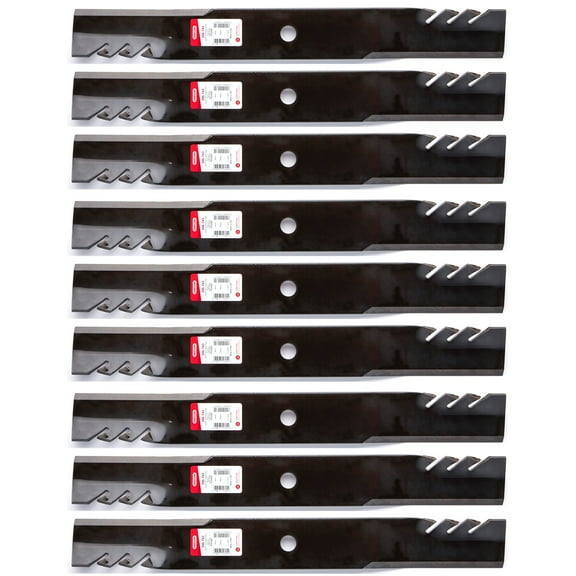 9PK Oregon 396-743 G6 Gator Blades for 72" John Deere M141669, M142514