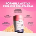 thumbnail image 2 of Gomitas para Cabello Piel y Uñas Health Hack Womens Hair con Colágeno MSM Aminoácidos y 18 Ingredientes Sabor Fresa 60 Gomitas, 2 of 7