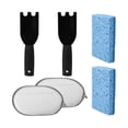 thumbnail image 2 of Esponjas y raspadores para barbacoa, accesorios de cocina, herramientas de limpieza multifuncionales, estropajos para encimeras,, 2 of 9