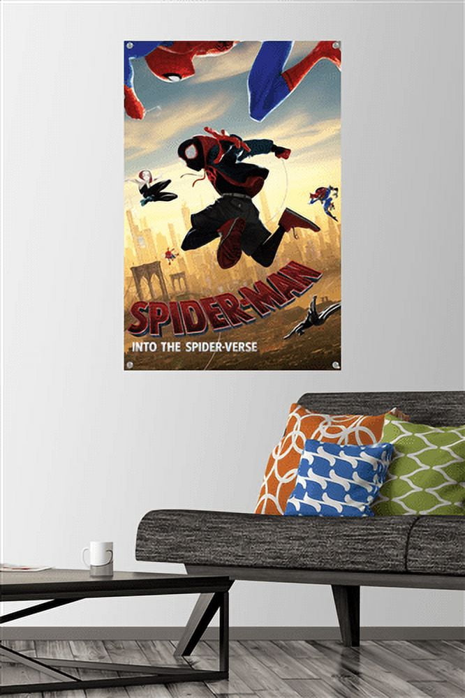 Marvel MCU - Spider-Man - Into The Spider-Verse - Dive Wall Poster, 22.375  x 34