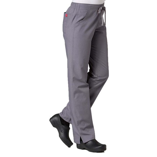 Red Panda Pantalon d'Uniforme à Jambe Droite à Demi-Cordon pour Femmes