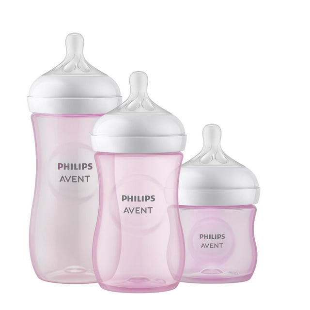 Philips Avent Set Biberones Natural Response Etapas 3pz Azul