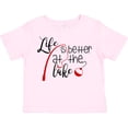 thumbnail image 3 of Inktastic Life Is Better at the Lake Fishing Pole with Bobber Boys or Girls Toddler T-Shirt, 3 of 5