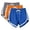Gray, variant on Aboser Womens Athletic Booty Shorts 3 Pack Lightweight Casual Dolphin Shorts Elastic Waist Drawstring Shorts Summer Comfy Soft Sweat Shorts with Pocket