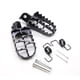 thumbnail image 5 of Kit Reposapiés Negro Aluminio Reemplazo para Yamaha YZ125 YZ250 PW50, 5 of 6