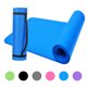 thumbnail image 1 of Alfombrilla de yoga de 10 mm de grosor, alfombra de ejercicio antideslizante con correa de transporte y bolsa de malla para gimnasio en casa, fitness, entrenamiento y pilates., 1 of 6