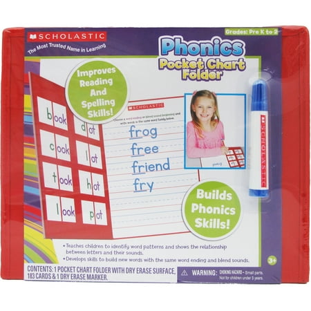 Scholastic Phonics D/e Pkt Chart Folder