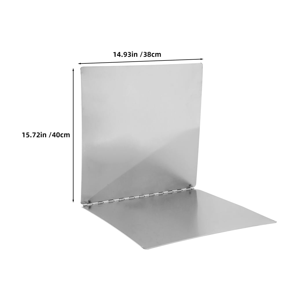 OFFIGAM Stainless Steel Splatter Screen for Kitchen Use, Break-Resistant Oil Splash Guard, Cooking Accessory