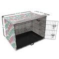 thumbnail image 6 of Botanical Dog Crate Cover, Colorful Leaves Meadow Foliage Watercolor Plants Petals Branch Mother Nature, Easy to Use Pet Kennel Cover Small Dogs Puppies Kittens, 7 Sizes, Multicolor, by Ambesonne, 6 of 6