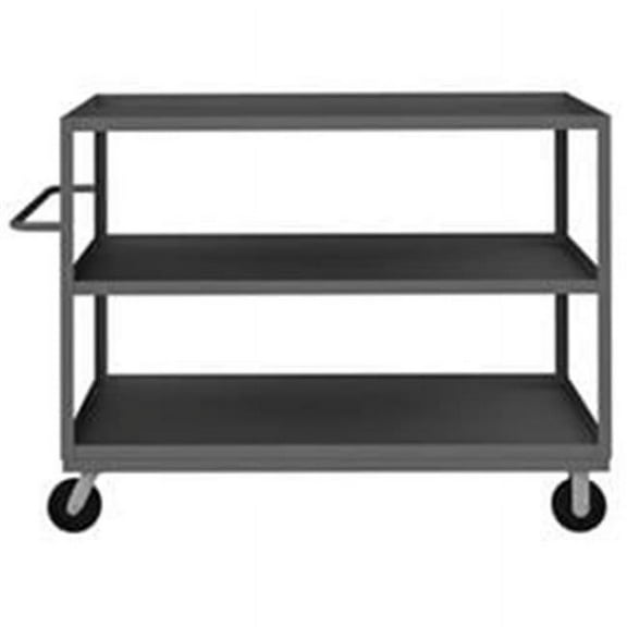 48 in. Rolling Service Cart, Gray - 3000 lbs
