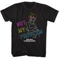thumbnail image 1 of The Real Ghostbusters Not My Problem Black Adult T-Shirt, 1 of 2