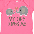 thumbnail image 4 of Inktastic My Opa Grandpa Loves Me Boys or Girls Baby Bodysuit, 4 of 5
