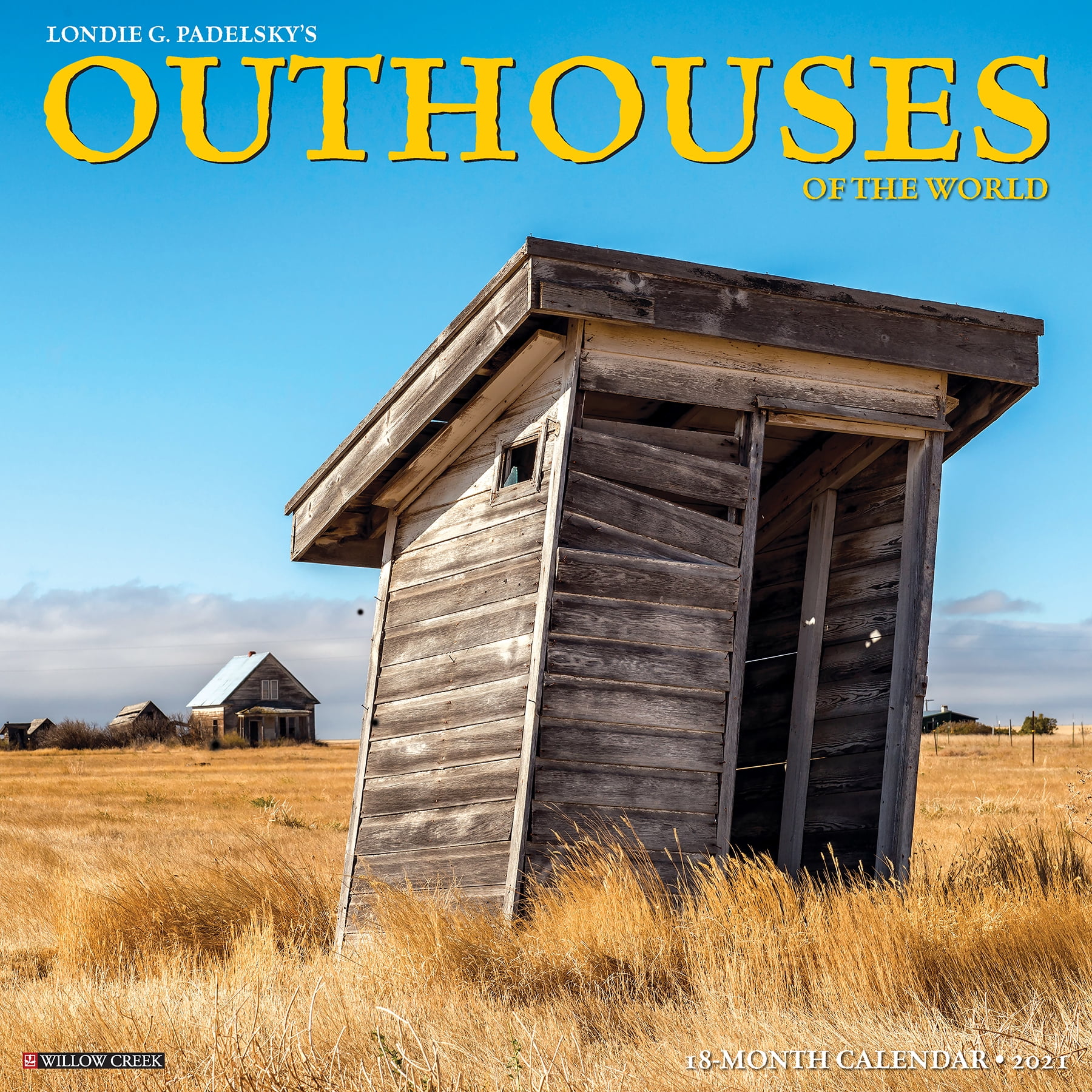 Willow Creek Press 2021 Outhouses Wall Calendar