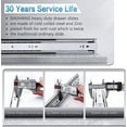 thumbnail image 4 of Heavy Duty Drawer Slides (mm Width-Without Lock, ), 4 of 5