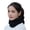 Black, variant on Sun Hats For Women Unisex Fashion Printing Versatile All-in-one Multi-purpose Hat Face Mask Bib Hats For Women