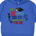 thumbnail image 3 of Inktastic My Mommy Did It and She Did It for Me with Graduation Cap Toddler Hoodie, 3 of 4