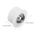 thumbnail image 2 of BEADCEST 10Ud Giratorias De Transferencia Con Bola Acero Inoxidable Para Muebles, 2 of 8