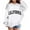 White-B, variant on Children Hoodies for Boys Letter Graphic Print Pullover Hoodie Cute Hoodie for Teen Girls Outerwear Hoodie Teen Clothes 3-4 Years