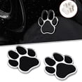 thumbnail image 4 of 1 pieza de calcomanía para coche con forma de pata en 3D, emblema de insignia de animal de metal, huellas de perro, gato, oso, calcomanías de diseño moderno, accesorios de estilo para automóvil, 4 of 5