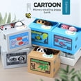 thumbnail image 4 of Electric Animated Yellow Cat Money Bank: Fun Light & Sound Kids' Piggy Bank with Unique Cartoon Design, Durable Plastic-Resin Construction, Easy-to-Use Mechanism – Perfect Birthday/Party Gift or, 4 of 5