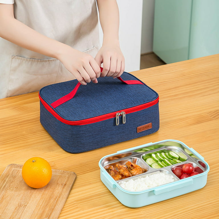 Travelwant Small Lunch Bag Mini Lunch Box Insulated Lunch Bag Petty Lunch  Box Portable Lunch Pail Thermal Lunch Containers 