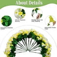 thumbnail image 2 of 2 Sets of Simulated Morning Glory Hanging Baskets, Durable and Uv Resistant Outdoor Hanging Baskets for Spring and Summer Decoration, 2 of 7