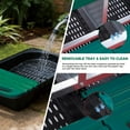 thumbnail image 4 of EDTara Metal Chicken Nesting Box Provides Sturdy Galvanized Steel Build and a Convenient Removable Roll-Out Tray, Ensuring Easy Egg Gathering and Cleaning for Backyard or Farm Poultry Setups, 4 of 8