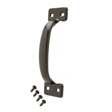 Everbilt 5-3/4 in. Black Door Pull