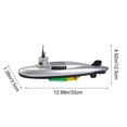 thumbnail image 3 of LmnLft Mini Submarine Toy, Electric Swimming Pool Water Model, Bath Time Fun Without Remote Control for Swimming Pool Water Play, 3 of 6