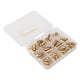 thumbnail image 3 of Kit de Placas de Pesca, Enchufes de Pesca de Latón Sin liso Portable Texas Rig Antixidacia con CAJA para PESCA DE AGUA DULCE PARA PESCA DE AGUA SALADA, 3 of 7