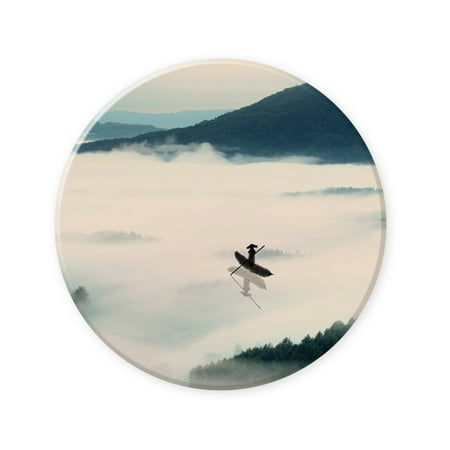 

Drink Coasters Chinese Style Insulation Pad Dining Table Mat for Wooden Table