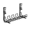thumbnail image 2 of Desktop Cable Organizer  Hardware Cable Organizer Cord Management System  Multipurpose Cable Clips for Office & Home  Includes 5 Pcs Ties (40cm Black), 2 of 10