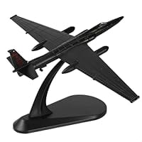 NUOTIE 1/144 US U-2 Dragon Lady Reconnaissance Fighter Plane Pre-Built Metal Diecast Aircraft Model Beale AFB 548th ISRG U2 Military Airplane Model Kits with Display Stand Collection Gift for Adult