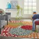 thumbnail image 5 of Nourison Aloha Indoor/Outdoor Green 5'3" x 7'5" Area Rug, Tropical, Botanical, Easy Clean, Non Shedding, Bed Room, Living Room, Dining Room, Deck, Backyard, Patio (5x7), 5 of 5