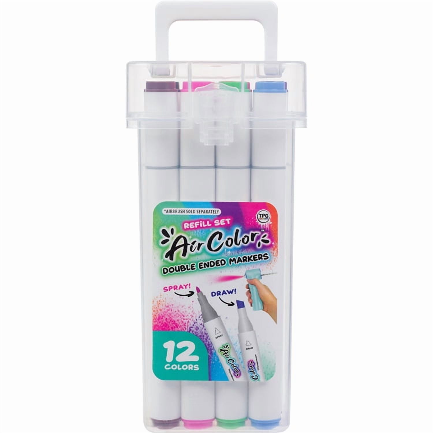 Cra-Z-Art Washable SuperTip Markers, Broad/Fine Bullet Tip