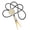 A, variant on Easy Adjust Lariat Tie Western Trend Carved Charm PU Cord Casual Wear Photo Props