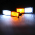 thumbnail image 3 of Luz de parachoques de camión de 30 LED, luz trasera de camión, luz de señal de dos colores blanca y amarilla, luz trasera LED para camión, 3 of 5