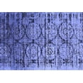 thumbnail image 1 of Ahgly Company Indoor Rectangle Oriental Blue Industrial Area Rugs, 2' x 3', 1 of 4
