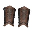 thumbnail image 2 of Funda para botas,Botas Steampunk medievales con cubre botas y ,Fundas de cuero de PU para botas de ,Accesorios para disfraz de Cosplay Knight Boots Covers,Polainas Marrón, 2 of 8