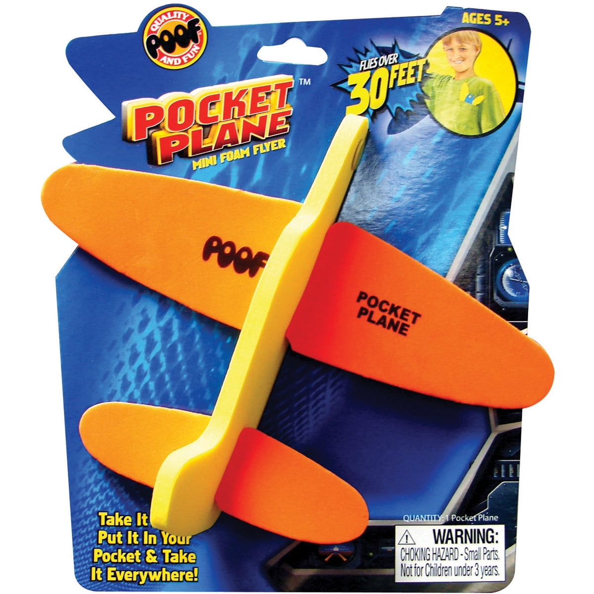 POOF Flying Pocket Plane Walmart Canada