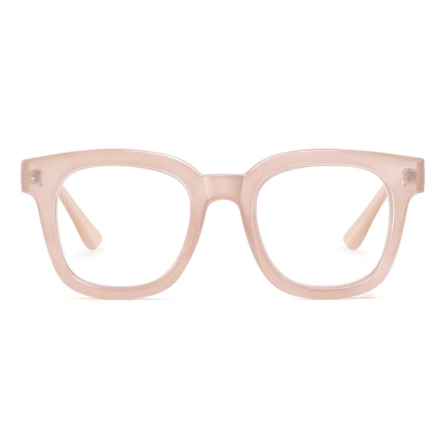 Gafas con bloqueo de luz azul Madison Avenue Oversized Nude