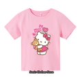 thumbnail image 4 of Camiseta de Hello Kitty, ropa para niños, camiseta Sonic, ropa para niños y niñas, camisetas para niños, camisetas informales para niñas, camisa para niños, 4 of 5