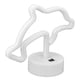 thumbnail image 4 of Luz LED de neón con forma de delfín, accesorio único para decoración de habitación con USB o batería, con base, 4 of 14