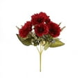 thumbnail image 2 of NAMZI 3 Packs Artificial Daisy Flowers Faux Flowers Silk Hydrangea Bouquet Vintage Wedding (Red), 2 of 2