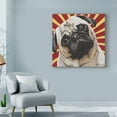 thumbnail image 3 of Trademark Fine Art 'Dlynns Dogs Puggins' Canvas Art by Dlynn Roll, 3 of 4