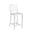 thumbnail image 1 of Eurostyle Cafe 24" Swivel Counter Stool in Matte Aluminum, 1 of 5